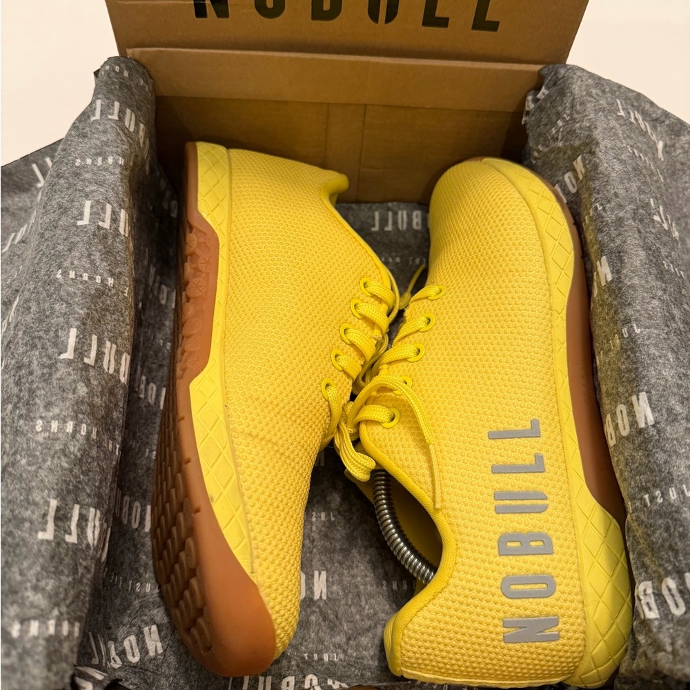 NOBULL Women’s Rubber Ducky Yellow Trainer Shoes
